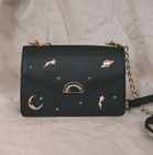 Neptune Space Shoulder Bag - Black